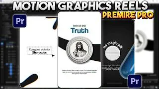 Thumbnail: Modern Motion Graphics Reels in Premiere Pro Full Step-by-Step Tutorial