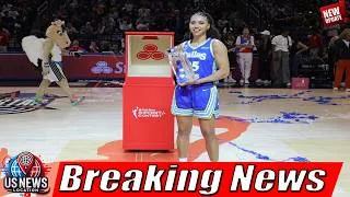 Thumbnail: Azzi Fudd wins WNBA All Star 3 point contest; Shakira Austin, Elena Delle Donne, GG Banks take Shoot