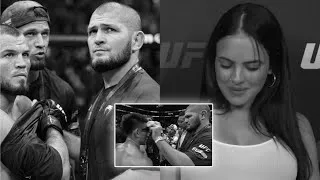 Thumbnail: Nina-Marie praises Khabib after Umar’s KO loss to Song Yadong at UFC Shanghai #khabibnurmagomedov 