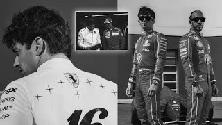 Thumbnail: Michael Schumacher tribute race suits for Charles Leclerc and Lewis Hamilton #lewishamilton 