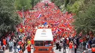 Thumbnail: Thousands of Dutch Fans March Through Monterrey Ahead of Morocco Clash