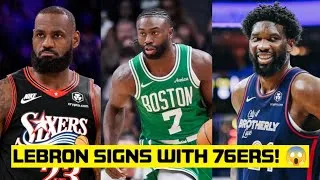 Thumbnail: BREAKING: LeBron James OFFICIALLY Signs With The 76ers! 😱🔥