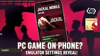 Thumbnail: NEW PC Game JACKAL Running on Mobile 😱 | Offline Gameplay 60FPS | GameHub Emulator