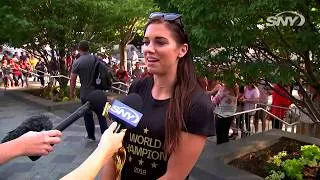 Thumbnail: Alex Morgan: "We're More Than Just a Soccer Team & We Won't Stop Here!" | Post-WWC 🏆⭐🇺🇸 - 7-9-19