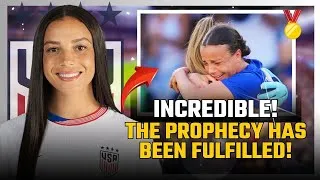 Thumbnail: DID YOU SEE THIS? OLYMPIC GOLD MEDAL FULFILLS MALLORY SWANSON'S LONG-STANDING PROPHECY! USWNT NEWS