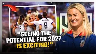 Thumbnail: LINDSEY HORAN BETS ON THE STRENGTH OF THE USWNT FOR FUTURE CHALLENGES! USWNT NEWS | PARIS 2024
