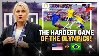 Thumbnail: USA VS BRAZIL: ALL REVEALED! THIS IS HOW THE USWNT CAN WIN THE GOLD MEDAL! CAN BRAZIL SURPRISE?