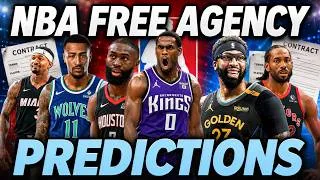 Thumbnail: 2026 NBA FREE AGENCY PREDICTIONS | Jalen Duren, Walker Kessler, LeBron James, Jaylen Brown