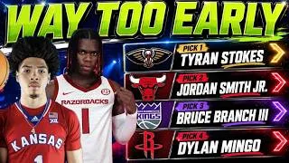 Thumbnail: WAY TOO EARLY 2027 NBA MOCK DRAFT *FULL FIRST ROUND* I Tyran Stokes, Jordan Smith Jr., Caleb Holt