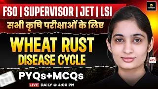 Thumbnail: Wheat Rust Disease Cycle | Biology For RPSC FSO, Agriculture Supervisor, JET, LSI | #15 | Renu Ma'am