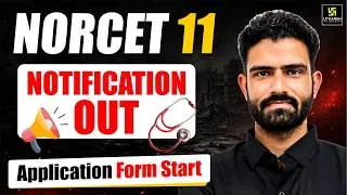 Thumbnail: AIIMS NORCET 11 Notification Out | Online Form Started | Eligibility & Apply Process | by Roshan Sir