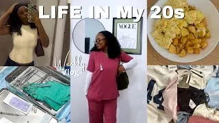 Thumbnail: A Week in My Life in Nigeria | Living Alone Diaries,home cooking, clothing haul & Nurse shifts
