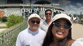 Thumbnail: MILWAUKEE BREWERS GAME ⚾️ | JOHNSONVILLE PARTY DECK | american family field, bus ride, beer 🍺