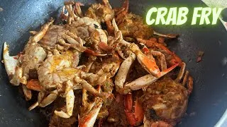 Thumbnail: Crab Fry recipe #Peethala Fry#Andhra Peethala Kura#Andhra Crab fry#How to make crab fry