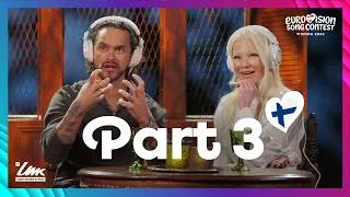 Thumbnail: Linda Lampenius and Pete Parkkonen react to their own live performance at UMK26 // 🤯🇫🇮
