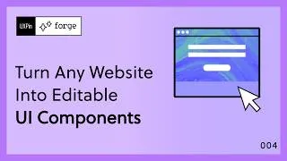 Thumbnail: UXPin Forge: Turning a Website into Editable UI