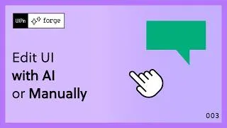 Thumbnail: UXPin Forge: Editing UI with AI or by Hand