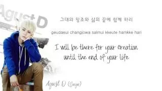 Thumbnail: Agust D (Suga) - So Far Away (ft. Suran) (Color Coded Hangul/Rom/Eng Lyrics)