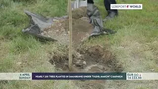 Thumbnail: NEARLY 250 TREES PLANTED IN SAMARKAND UNDER “YASHIL MAKON” CAMPAIGN