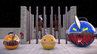 Thumbnail: Robot Pacmans vs SirenHeads (@v-nexanimation)
