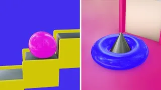 Thumbnail: Softbody Simulation_1 (Sphere vs Torus)