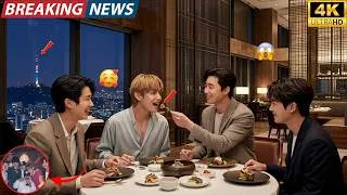 Thumbnail: 🔥1 Minute Ago! Kim Taehyung & Wooga Squad Dinner Shocks ARMY😱Luxury Restaurant Korea!
