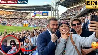 Thumbnail: 🔥BREAKING NEWS: 😱Kim Taehyung Very Close to David Beckham & Tom Cruise—ARMY Shocked!