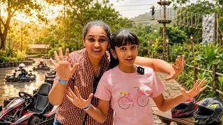 Thumbnail: Family Adventure Day! Nandu & Ammu’s First Go Karting 🏎️😍 @V5family_vlogs