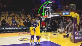 Thumbnail: Luka Doncic New Lakers Magic Trick Shots!