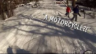 Thumbnail: KLR Snow Day! (If I Can Make It Out)
