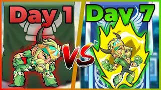 Thumbnail: I Tried Becoming a BrawlHalla Pro in 7 Days