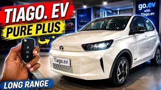 Thumbnail: Tata Tiago EV PURE PLUS 24 Review 2026 ✅  Full Details | Price, Features & Range