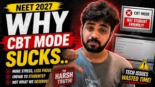 Thumbnail: Why NEET 2027 CBT Mode Could Be a Problem for Students? | Complete Reality Check