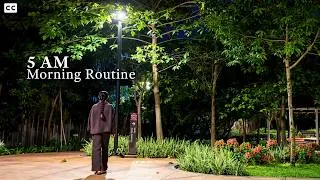 Thumbnail: 5 AM Morning Routine 🇮🇳 Cozy Indian ASMR & Slow Living Vlog 💛