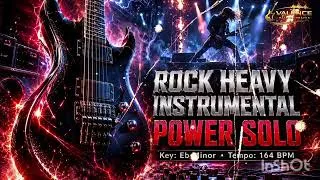 Thumbnail: Heavy Rock Instrumental Power Solo | Eb Minor | 164 BPM