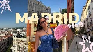 Thumbnail: Madrid Travel Vlog 🇪🇸 shopping at El Rastro, eating & drinking around the city