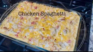 Thumbnail: Making Chicken Spaghetti For The First Time!