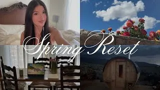 Thumbnail: spring reset vlog: liver detox tea recipe, Q&A & getting my life in order