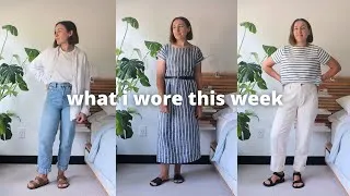 Thumbnail: early summer outfit ideas: neutral, minimal and easy breezy
