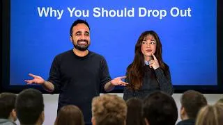 Thumbnail: Streamers Try Teaching a Real College Class (ft. Squeex)