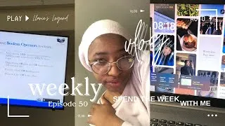 Thumbnail: Llarie’s Legend: Episode 50 | End of the Term 🥳 Controlling Behaviour?🤔 Stress💀#universityvlogs #uwc
