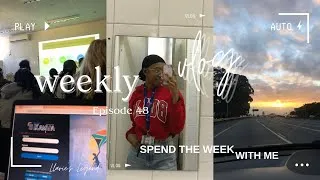 Thumbnail: Llarie’s Legend: Episode 48 | Self Defence🥷Nature🪴Work🧐 Church🤲 & Mental Check-In🫂 #universityvlogs 