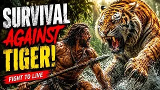Thumbnail: Ancient human being survival / Fight with tiger