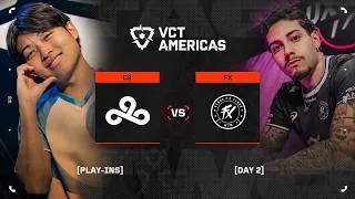 Thumbnail: C9 vs FX - VCT Americas Stage 2 Play-Ins - Day 2