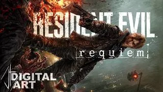 Thumbnail: "Wrenwood Incident" Resident Evil Requiem's Leon S. Kennedy Commission - Digital Art Process by VT