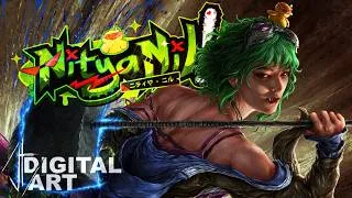 Thumbnail: "Croc Senpai" - Phase Connect's Nitya Nil - Digital Art Process by VT