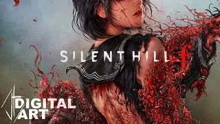 Thumbnail: "Stillness Held Fleeting" Silent Hill f's Shimizu Hinako (Konatsu Kato) - Digital Art Process by VT