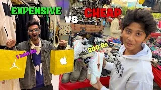 Thumbnail: Cheapest vs Most Expensive Shopping Challenge