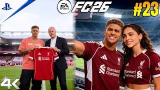Thumbnail: EA SPORTS FC 26™ | I JOINED LIVERPOOL AND SHOCKED THE WORLD!!!👀 | PLAYER CAREER MODE | PS5™