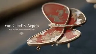 Thumbnail: Van Cleef & Arpels' Lacquered Butterflies creations | The precise gestures preceding the flight 🦋🖌️